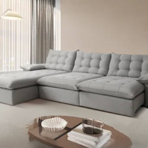 Sofá Luxor - 3 Módulos C/ Super Chaise